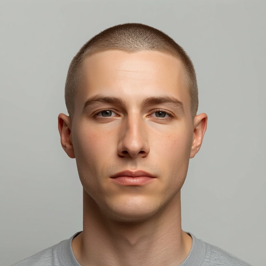 crew cut hairstyle