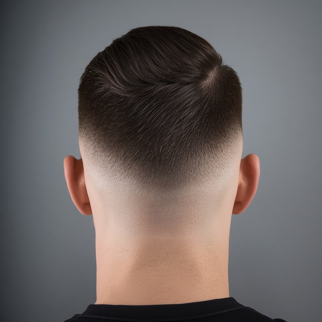 High fade haircut