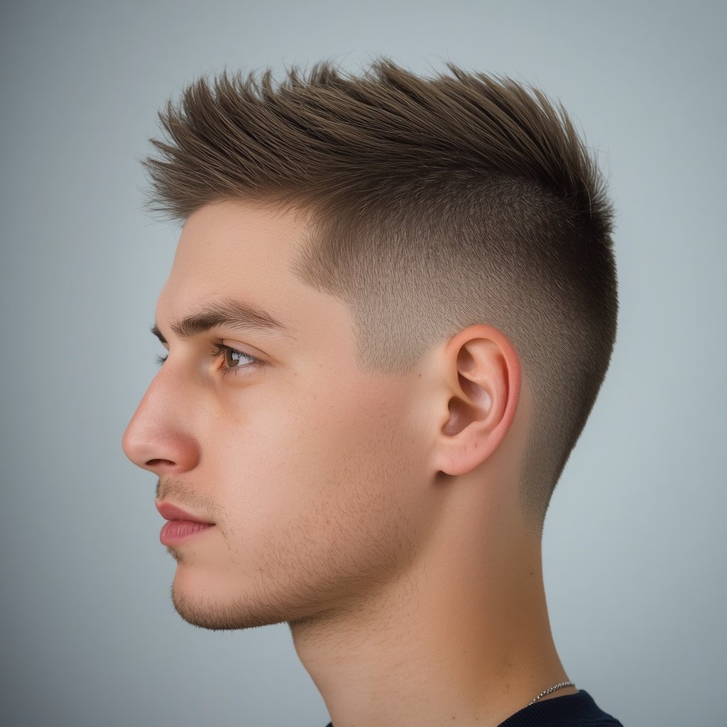 crew cut hairstyle