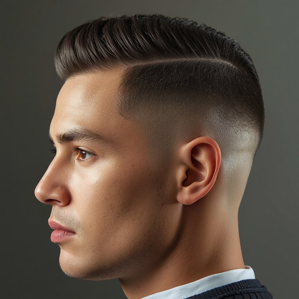 high fade haircut