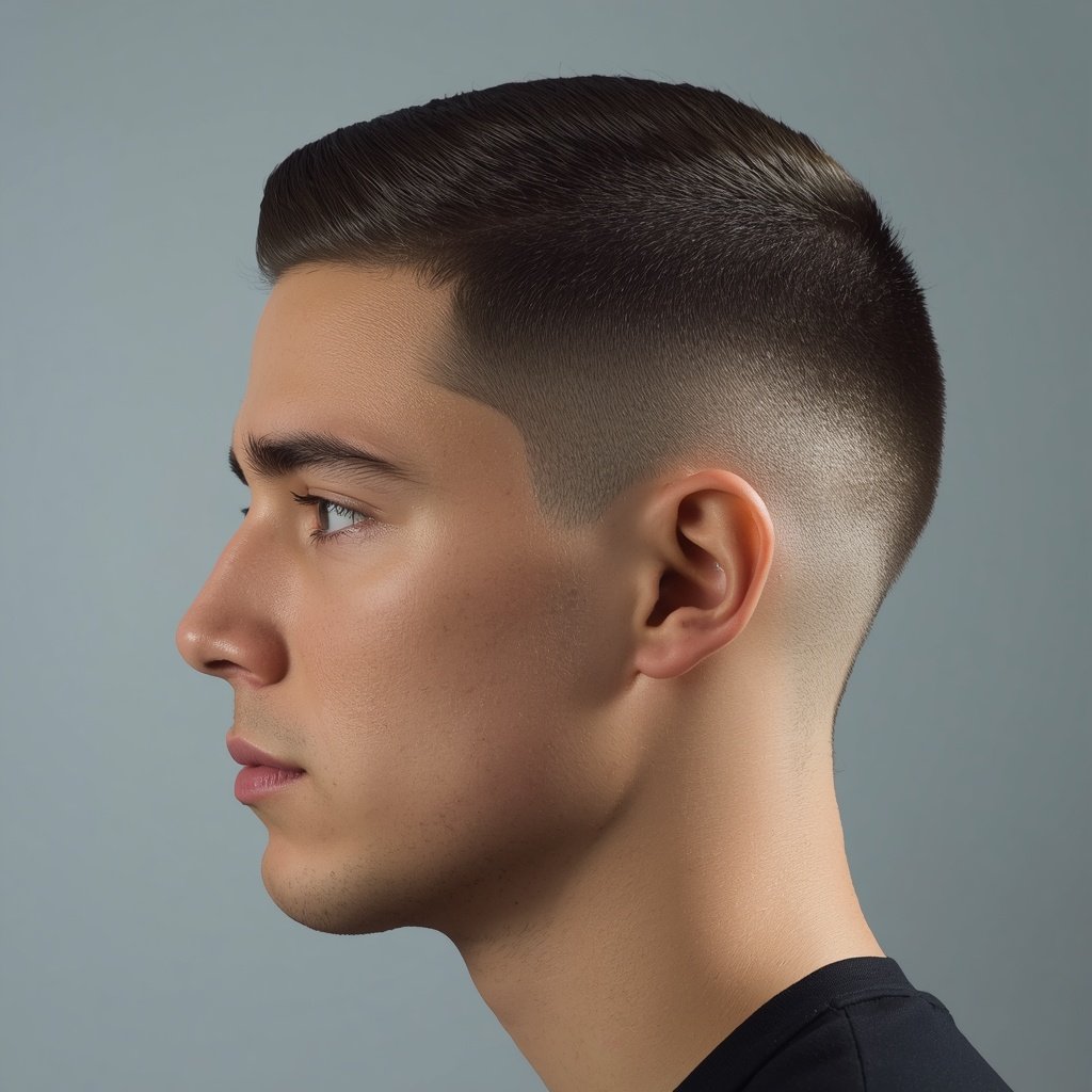 Low fade haircut