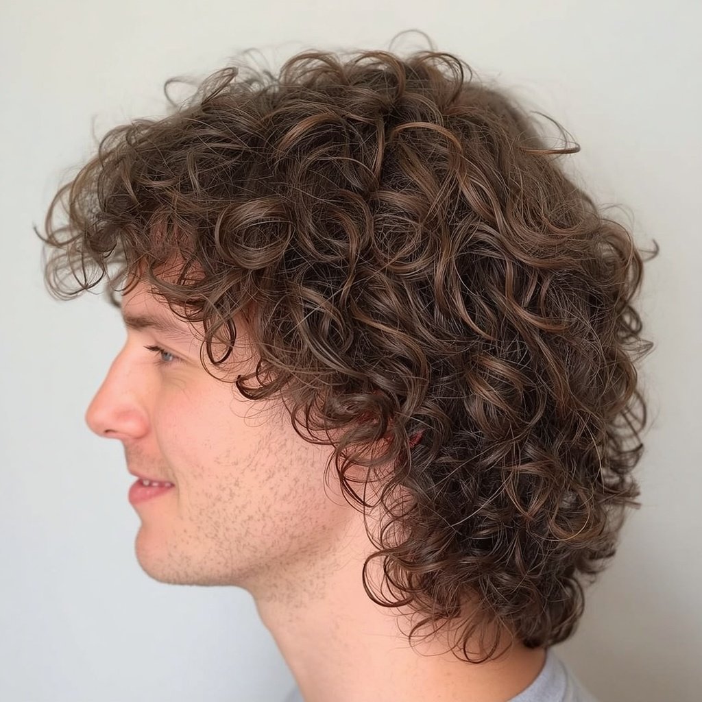 Curly Mullet