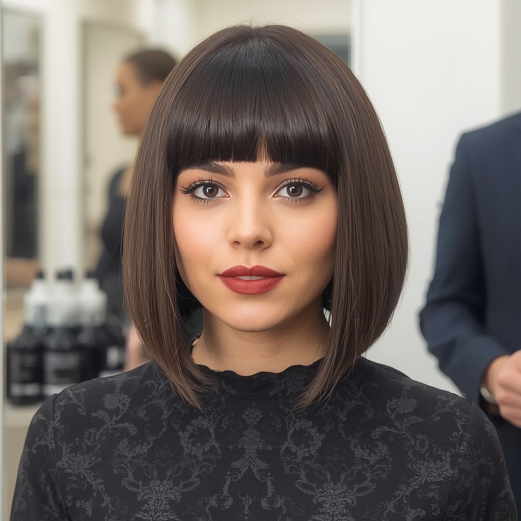 long bob haircut